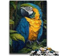 Jigsaw Puzzles for Adults 1000 Piece Jungle Parrot Jigsaw,Educational Games Wall Decoration Unique Birthday And Xmas Gifts (38x26cm)