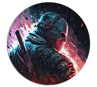 Jigsaw Puzzles for Adults 1000 Piece Killer Round Puzzles for 1000 Piece Birthday Gift Idea, Challenging Brain Teaser Game 67.5x67.5cm