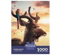 Jigsaw Puzzles for Adults 1000 Piece Kudu Gang Puzzle for Adults Brain Teaser Game Presents for Women Fun Activities at Home 38x26cm/1000pcs