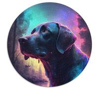 Jigsaw Puzzles for Adults 1000 Piece Labrador Retriever Dog Jigsaw Puzzles for Adults Making It A Great Gift for Family Fun (67.5x67.5cm)