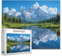 Jigsaw Puzzles for Adults 1000 Piece landscape Difficult Impossible Puzzle Educational Games Improve Memory Stress Reliever with Poster Included Compact Box any Occasion or Holiday V-3