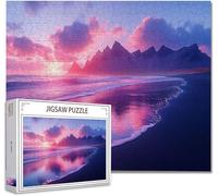 Jigsaw Puzzles for Adults 1000 Piece landscape Difficult Impossible Puzzle Educational Games Improve Memory Stress Reliever with Poster Included Compact Box any Occasion or Holiday M-25