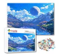Jigsaw Puzzles for Adults 1000 Piece Landscape, Mountain Puzzles for Adults 29.53 x 19.69 inch, Challenge Impossible Jigsaws, DIY Family Fun Game, Modern Home Decor Wall Art, Gifts Women Men R-1