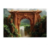 Jigsaw Puzzles for Adults 1000 piece, Landscape Puzzles for Adults, Impossible Puzzle 1000 piece, Family Educational Wooden Puzzle, Challenging Jigsaws, Gift Box Packaging, Gifts for Women (Fall) Q-73