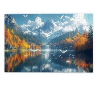 Jigsaw Puzzles for Adults 1000 Piece, Landscape Puzzles for Adults, Impossible Puzzle 1000 Pieces, Family Educational Wooden Puzzle, Challenging Jigsaws, Gift Box Packaging, Gifts for Women, Men, U-69