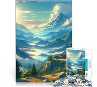 Jigsaw Puzzles for Adults 1000 Piece Landscape V69 Educational Games Home Decoration is ideal as a gift for the whole family 26x38cm