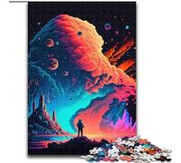 Jigsaw Puzzles for Adults 1000 Piece Last Man Made of Wood, for Parents, Lovers, Friends - Age 14+ 50x75cm Birthday Party for Men Women