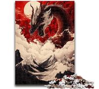 Jigsaw Puzzles for Adults 1000 Piece Lightning Tornado Puzzles for Adults,Challenging Game for The Whole for Women, Gifts for Men (75x50cm)