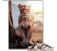 Jigsaw Puzzles for Adults, 1000 Piece Lioness Puzzles for Adults size 50x75cm for Home Decor, Ideal Christmas & New Year Gift for Teenagers
