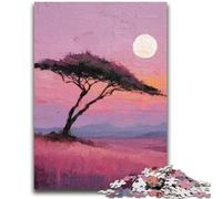 Jigsaw Puzzles for Adults 1000 Piece Lonely Tree 1000 Pieces for Teenagers,Educational Games Home Decoration Unique Home Decor And Gifts (50x75cm)