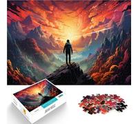 Jigsaw Puzzles for Adults 1000 Piece looking into the distance Jigsaw Puzzle - Challenging Game 26x38cm gifts for friends and family