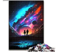Jigsaw Puzzles for Adults, 1000 Piece Love Among The Stars cardboard Jigsaw Puzzles for Adults size 26x38cm Brain Teaser, Adult Game, Family Interactive Activity