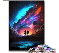 Jigsaw Puzzles for Adults, 1000 Piece Love Among The Stars Wooden Jigsaw Puzzles size 50x75cm for Teenagers & Teens, Ideal Birthday