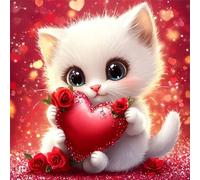 Jigsaw Puzzles for Adults 1000 piece Loving Cat, 1000 Piece Difficult jigsaw puzzles for adults, Challenging Jigsaws 1000 pieces, Puzzle Game for The Whole for Women, Gifts for Men 65x65cm