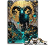Jigsaw Puzzles for Adults 1000 Piece Magic Goat Educational Games Home Decoration Educational Game for Birthday, Chrismas 26x38cm