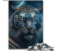 Jigsaw Puzzles for Adults 1000 Piece Magic Tiger cardboard Jigsaw Challenging Brain Teaser, Family Game Night (Szie 26x38 cm)