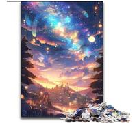 Jigsaw Puzzles for Adults 1000 Piece Magical Anime Overflowing Jigsaw for Teenagers, Family Game Night, Brain-Challenging Gift Idea (size : 26x38cm)