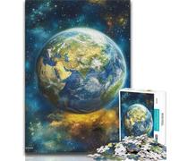 Jigsaw Puzzles for Adults 1000 Piece Magical Earth Puzzles for Teenagers,Challenging Game Gifts for Is Ideal As A Gift for The Whole Family 75x50cm