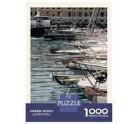 Jigsaw Puzzles for Adults 1000 Piece Marseille France Jigsaw for Adults Fun Games Wall Art Unique Birthday And Xmas Gifts 38x26cm/1000pcs