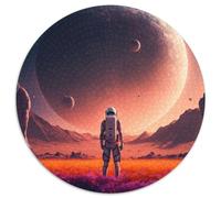 Jigsaw Puzzles for Adults 1000 Piece Martian Landscape Puzzles for Adults for Teenagers Educational Games Gifts (67.5x67.5cm)