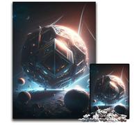 Jigsaw Puzzles for Adults, 1000 Piece Mechanic Alien Planet Jigsaw Puzzles for Adults Brain Challenge Game for Teenagers & Family Interaction 26X38CM/10.23x14.96inch