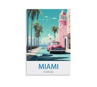 Jigsaw Puzzles for Adults 1000 Piece Miami Florida Impossible Difficult Hard Fun 1000 Piece Jigsaw Puzzles for Adults 52x38cm