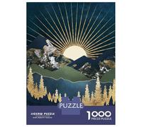 Jigsaw Puzzles for Adults 1000 Piece Midnight Mountains Jigsaws for Adults Anti-Stress Toys Birthday Present Unique Birthday And Gifts 70x50cm/1000pcs