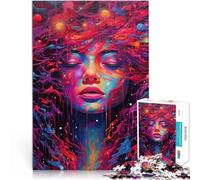 Jigsaw Puzzles for Adults 1000 Piece “Mind Erase” Made of cardboard，Suitable for ages 14 and up Analysis and logic Gift for birthdays。size：26x38cm/10.24x14.96inch