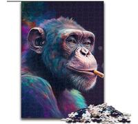 Jigsaw Puzzles for Adults, 1000 Piece Monkey Adult Jigsaw Puzzles 1000 Pieces Skill Level Beginner, Great for Birthday (Szie 26x38 cm)