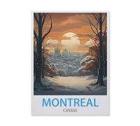 Jigsaw Puzzles for Adults 1000 Piece，Montreal Canada，Classic Puzzle Teens Boys Girls Puzzles for DIY Intellective Educational Game, Gift Home Decor（38x26cm）-E53