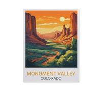 Jigsaw Puzzles for Adults 1000 Piece，Monument Valley Colorado，Educational Games Brain Challenge Jigsaw Puzzles for Adult Kids（50x70cm）-EW67