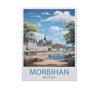 Jigsaw Puzzles for Adults 1000 Piece，Morbihan Brittany，Educational Games Brain Challenge Jigsaw Puzzles for Adult Kids（50x70cm）-GM67