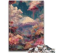 Jigsaw Puzzles for Adults 1000 Piece Mount Fuji, Japan 1000 Pieces for Teenagers,Challenging Game Toys Wall Decoration Unique Birthday And Xmas Gifts (38x26cm)