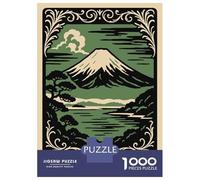 Jigsaw Puzzles for Adults 1000 Piece Mount Fuji Japan Art Print Adult Puzzles Toy Wall Decor Wall Decoration Deal As Gifts for The Whole Family 38x26cm/1000pcs
