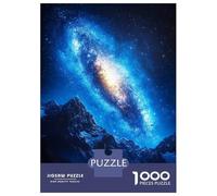 Jigsaw Puzzles for Adults 1000 Piece Mountains Under A Starry Galaxy Jigsaw Hands-on Game Birthday Present Unique Birthday And Xmas Gifts 70x50cm/1000pcs