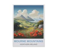 Jigsaw Puzzles for Adults 1000 Piece，Mourne Mountains Northern Ireland，Classic Puzzle Teens Boys Girls Puzzles for DIY Intellective Educational Game, Gift Home Decor（26x38cm）-ER90