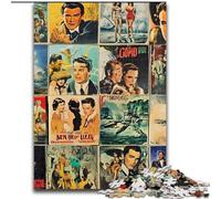 Jigsaw Puzzles for Adults 1000 Piece Movie Posters, Educational Games Home Decoration Is Ideal As A Gift for The Whole Family (Size 26x38cm)