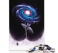 Jigsaw Puzzles for Adults 1000 Piece My Little Flower Rectangular Jigsaw Puzzles for Adults & Woodenboard Puzzles Family Decoration 1000pcs (75x50cm)