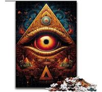 Jigsaw Puzzles for Adults 1000 Piece Mysterious Eye 1000 Pieces Puzzles for Adults for The Whole for Women, Gifts for Men size 50x75cm
