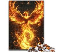 Jigsaw Puzzles for Adults 1000 Piece Mysterious Phoenix Family Game Stress Reliever Difficult Challenge Artists Collection, Fine Art 50x75cm