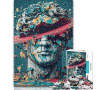 Jigsaw Puzzles for Adults 1000 Piece Mysterious Sculpture Art Jigsaw,Educational Games Wall Decoration Unique Birthday And Xmas Gifts 50x75cm