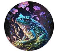 Jigsaw Puzzles for Adults 1000 Piece Mystery Frog Puzzles for Adults DIY Decoration, Brain Challenge, for Adult, Family, 67.5x67.5cm