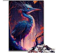 Jigsaw Puzzles for Adults, 1000 Piece Mysticism Ostrich Puzzles for Adults size 26x38cm for Teenagers & Family Fun - DIY Brain Teaser Game Gift