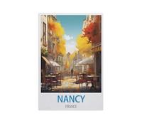 Jigsaw Puzzles for Adults 1000 Piece，Nancy France，Difficult Puzzle Perfect Educational Gift for Boys and Girls（50x70cm）-FZ32