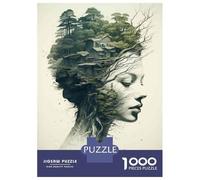 Jigsaw Puzzles for Adults 1000 Piece Nature in Her Hair Jigsaw Puzzle Fun Games Birthday Present Unique Birthday And Xmas Gifts 70x50cm/1000pcs