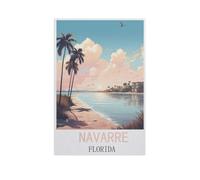 Jigsaw Puzzles for Adults 1000 Piece，Navarre Florida，Difficult Puzzle Perfect Educational Gift for Boys and Girls（26x38cm）-FN72