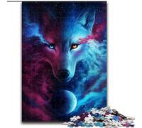 Jigsaw Puzzles for Adults, 1000 Piece Nebula Wolf Jigsaw Puzzles for Adults Perfect for Home & Office Decor, Parties, Birthdays (Size 50x75cm)