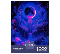 Jigsaw Puzzles for Adults 1000 Piece Neon Dreamscape Jigsaw for Adults Family Games But Fun And Humorous Christmas Birthday Gifts 52x38cm/1000pcs