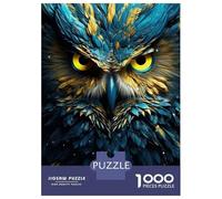 Jigsaw Puzzles for Adults 1000 Piece Neon Owl Jigsaw for Adults Fun Games Wall Art Unique Birthday And Xmas Gifts 70x50cm/1000pcs