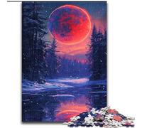 Jigsaw Puzzles for Adults 1000 Piece Neon Winter Nature Puzzle Perfect for Teenagers & Family Fun, for Birthdays (size : 50x75cm)